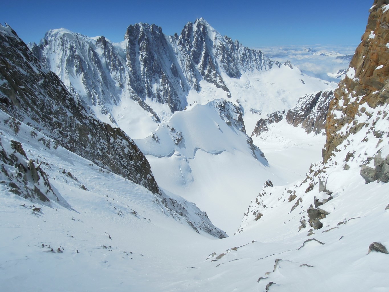 Quel coup d'oeil, même si cette année c'est la misère pour skier là bas