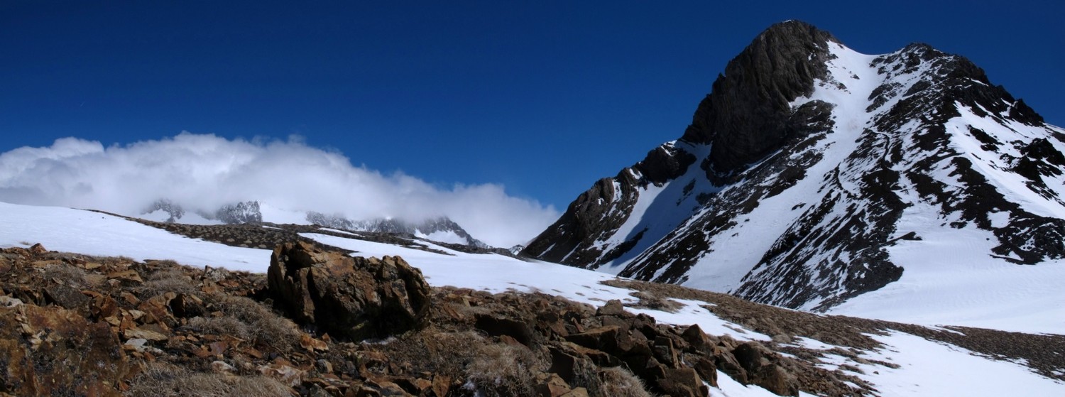 Les Couleuvres depuis leur col.