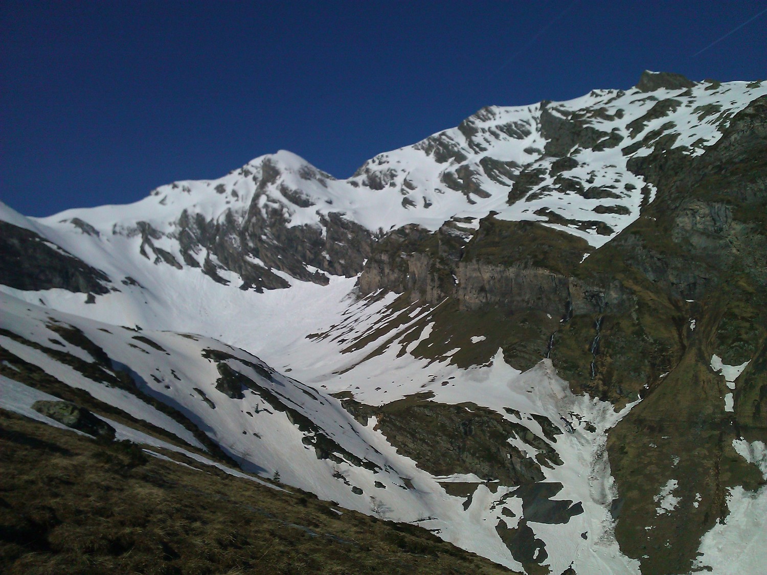 depuis la croupe de gauche