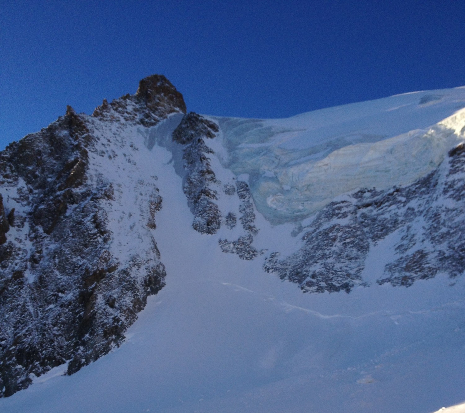 Les Ecrins - Couloir de Barre Noire en glace