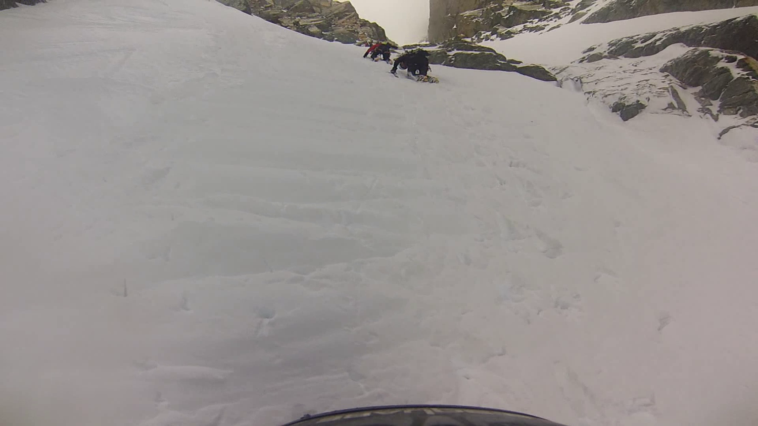 ...dissarrampicando nella strettoia