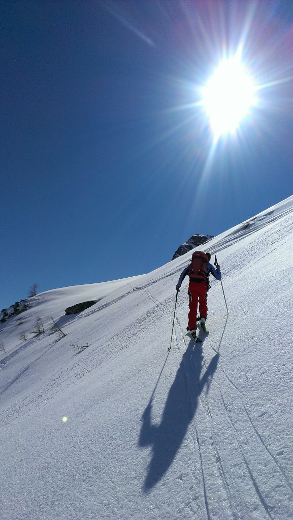 ...Isabella punta dritta al sole