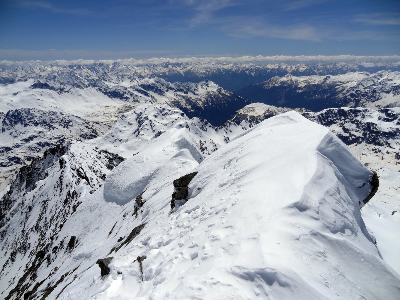 La cima dell'Argient