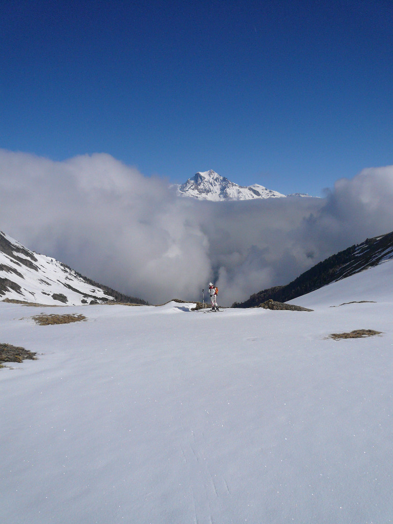 Vallon de Bramanette et sortie du brouillard