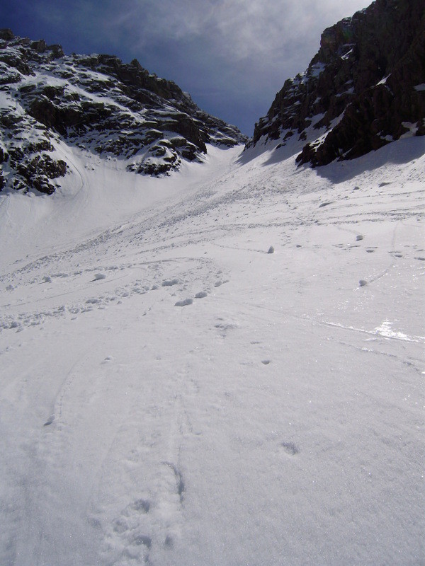 vue sur le couloir de Tuquerouye