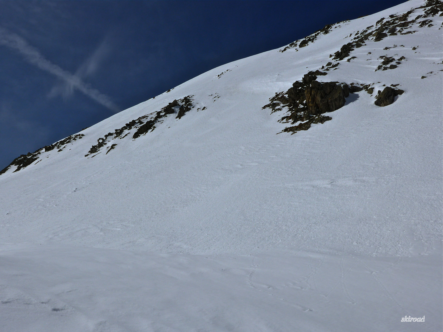 La descente de Combe Grosse.