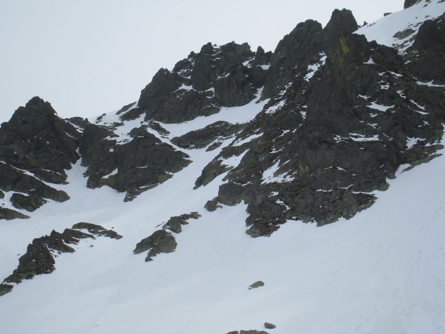 couloir SW du Dent du Pra