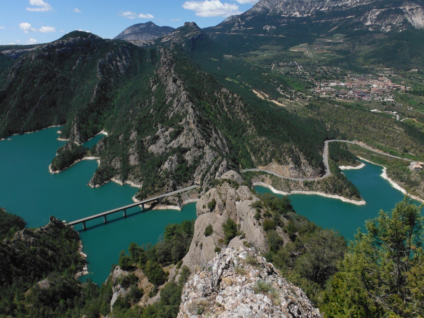 Pantà de la llosa del cavall i sant Llorenç de Morunys