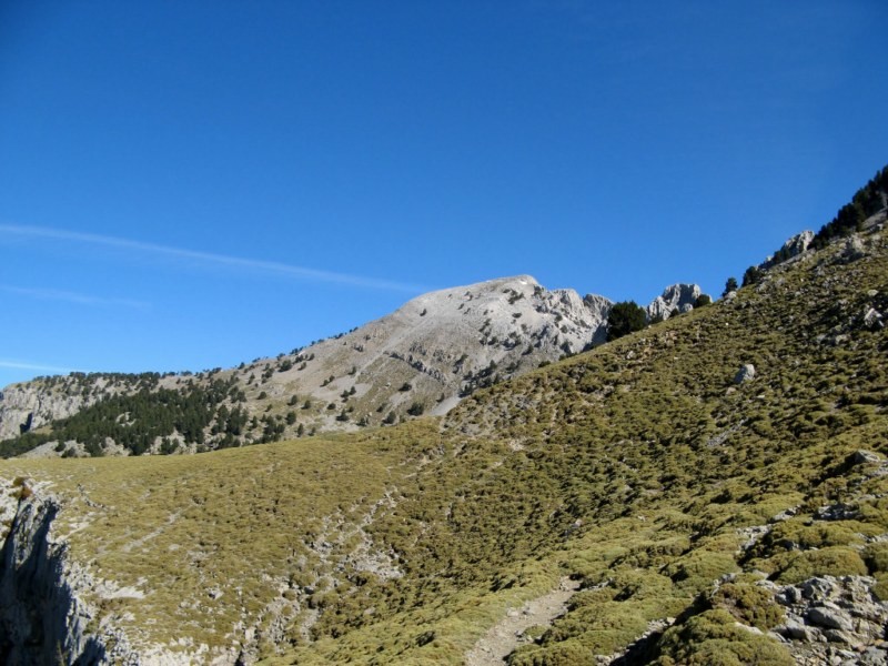 Le sommet en vue
