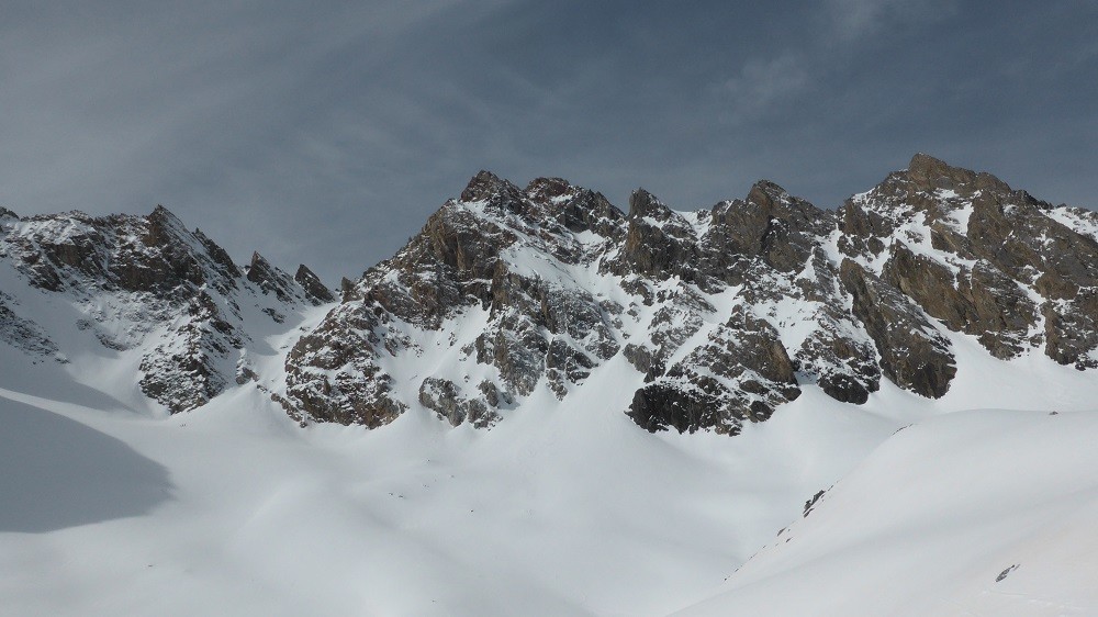 Face Nord des Aiguille de Chambeynon.