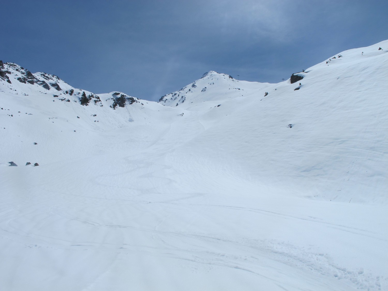 Notre descente depuis le col du vallon