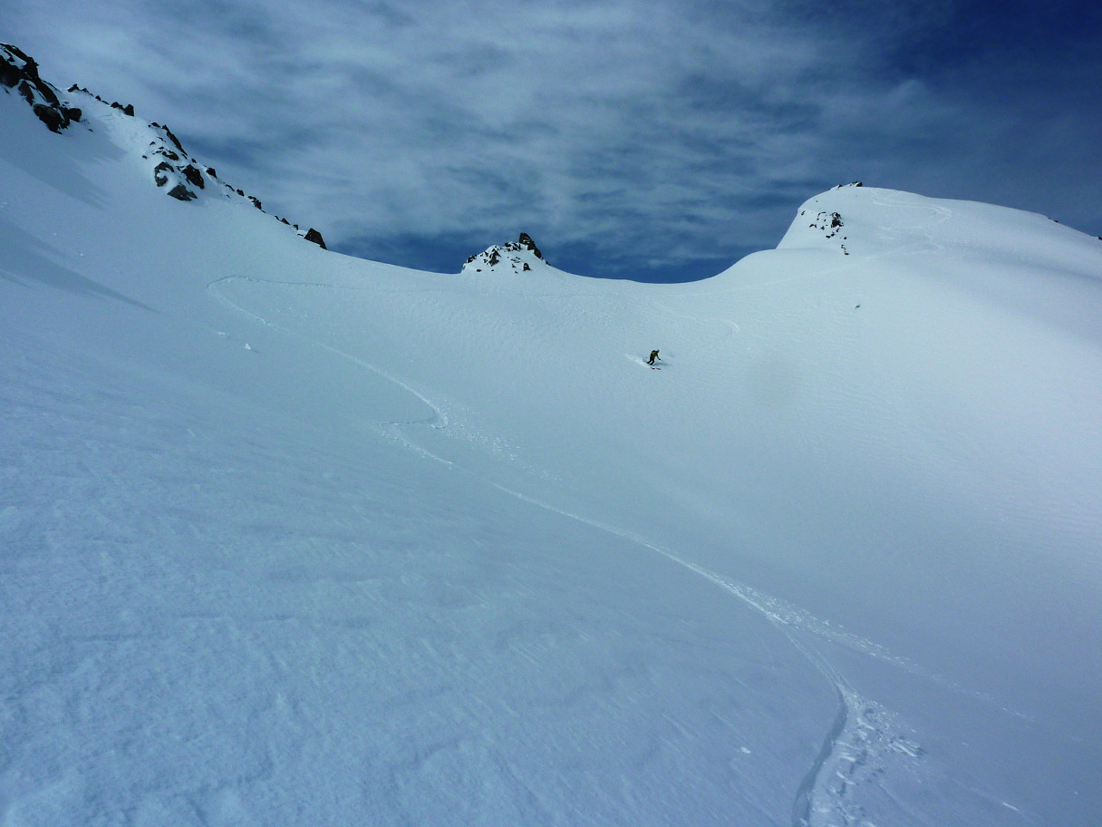 Descente dans le Coeur des Rochers buyant
