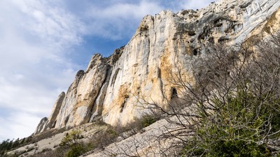 Glandasse, à l'extrême gauche, le Pestel Glandasse, à l'extrême gauche, le Pestel