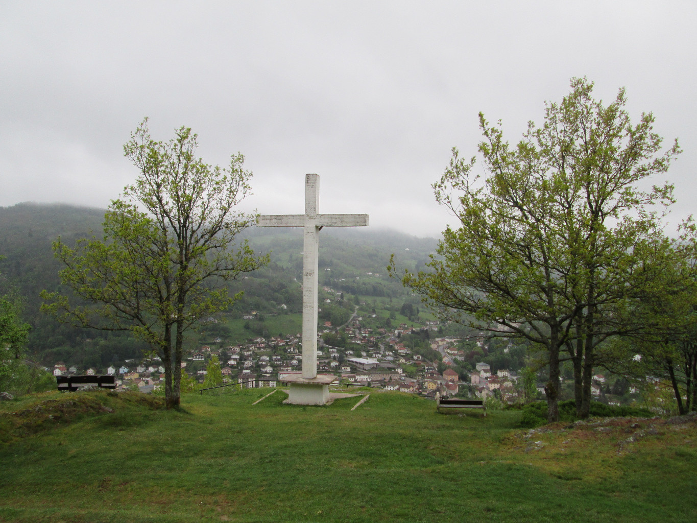 Croix de Mission au dessus de Cornimont