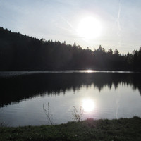Superbe vue sur le Lac de Blanchemer