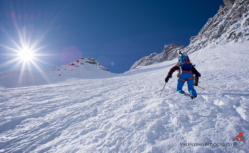 io salendo il Pizzo Torrone Centrale