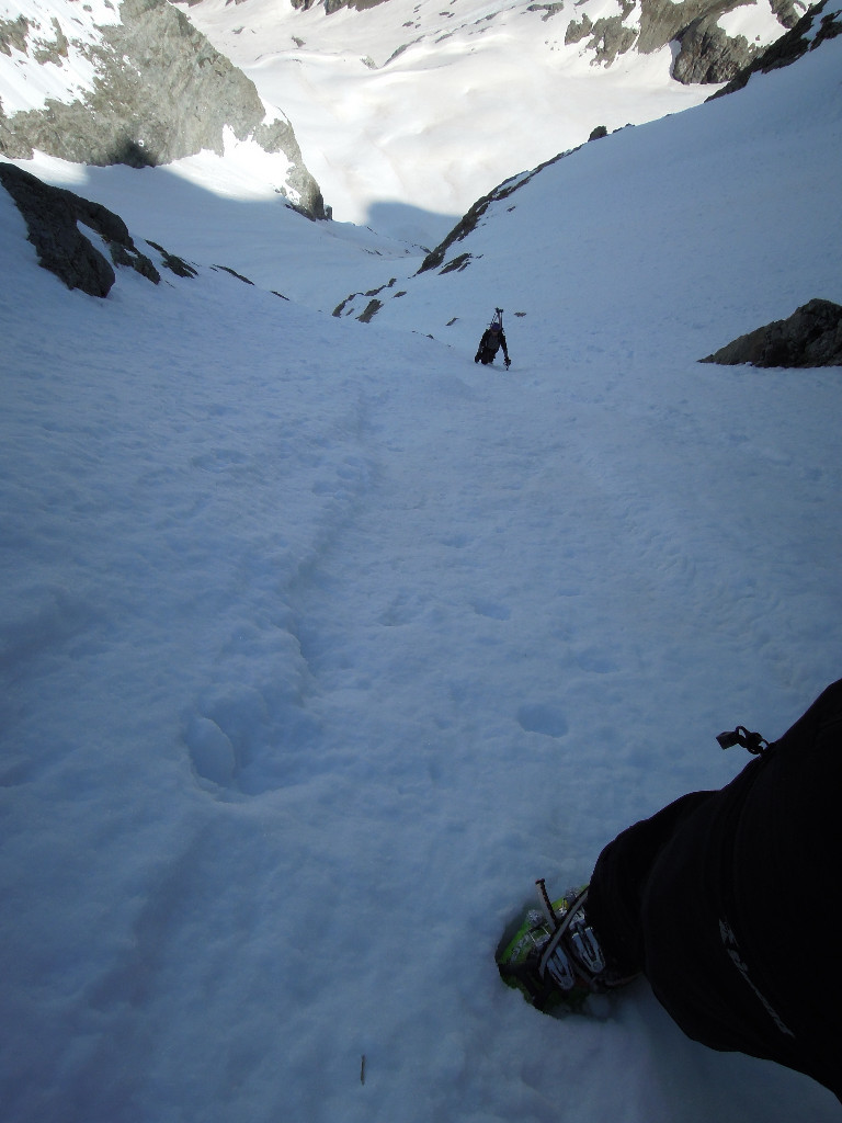 Un couloir raide dès l'entame