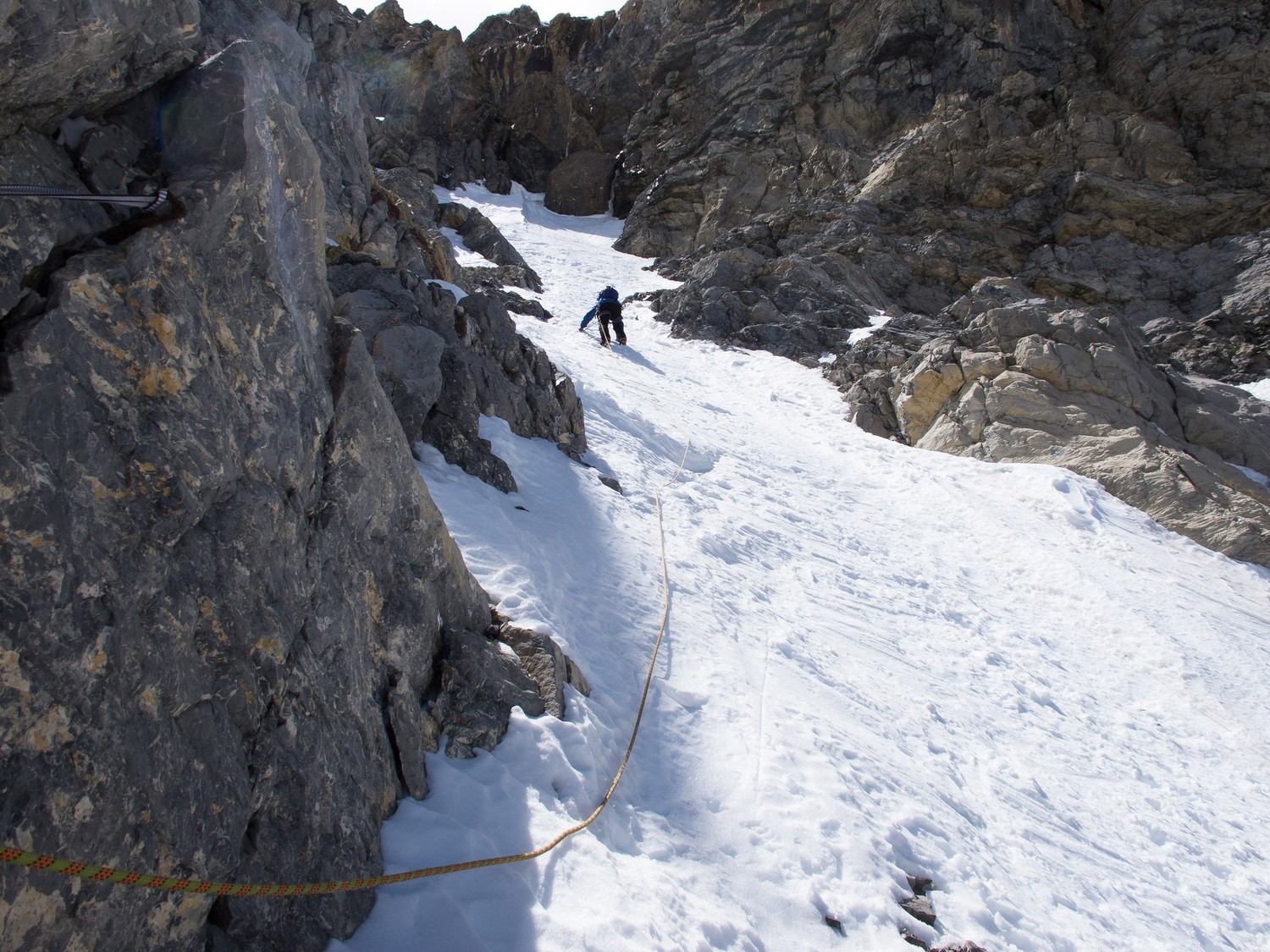 Descente dans le haut du Bujon