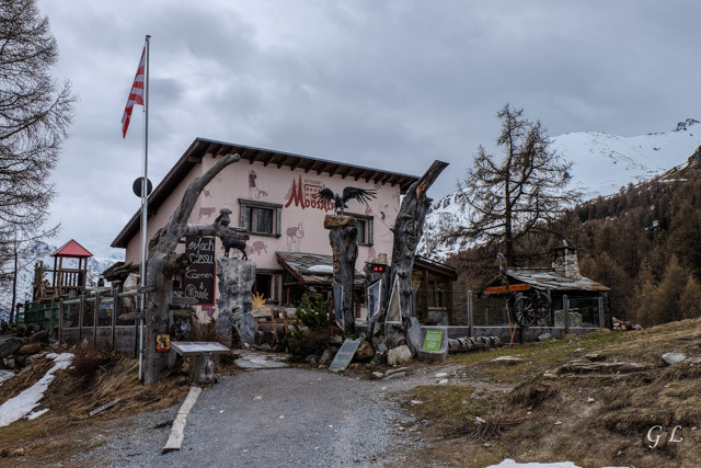 Le restaurant Moosalp.