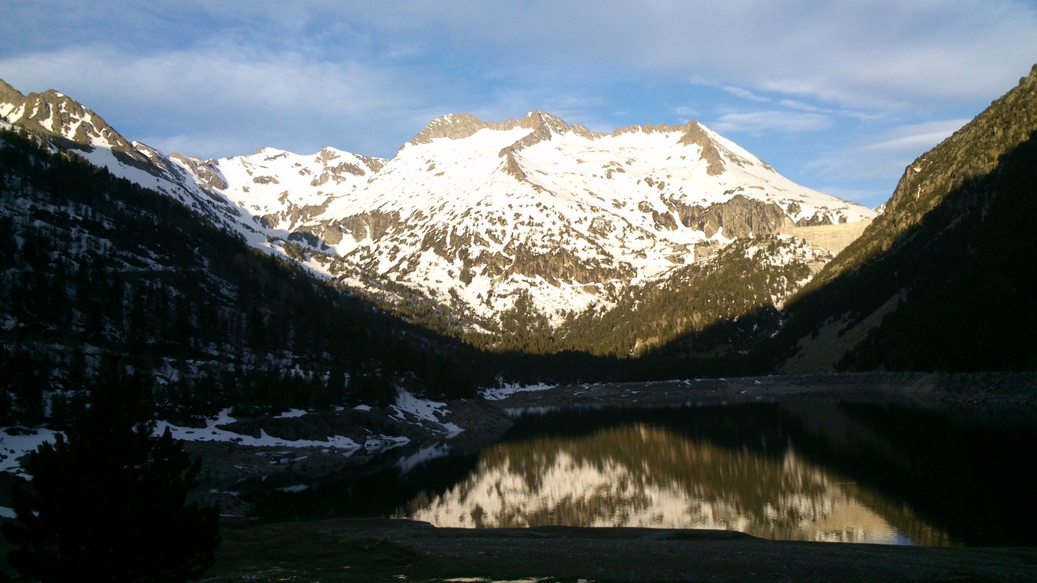 Départ du lac d'Orédon
