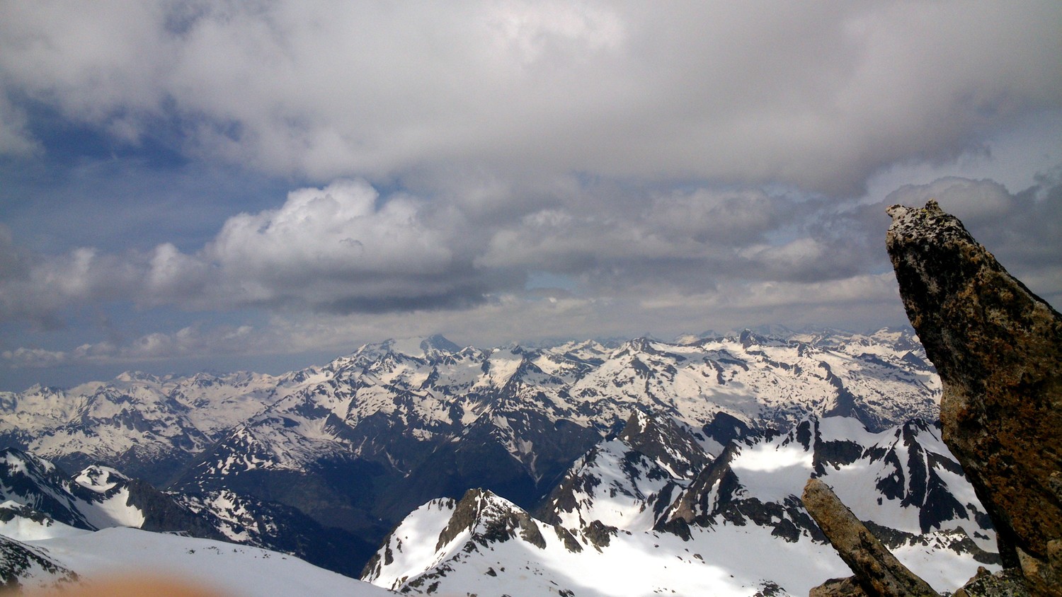 Depuis le sommet, Vignemale