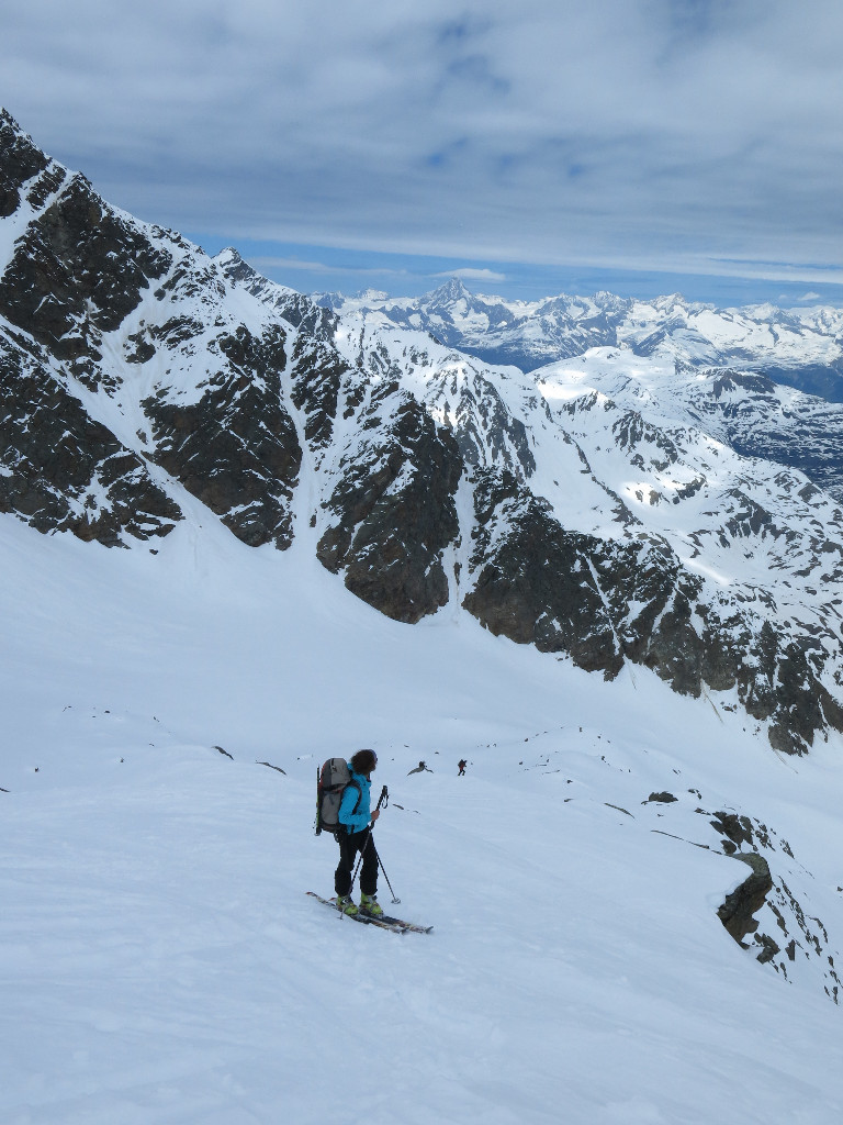 L'arrivée au sommet
