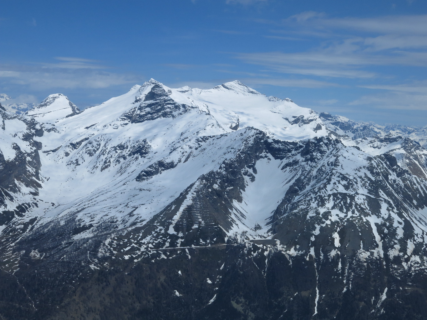 Wasenhorn, Breithorn et Monte Leone