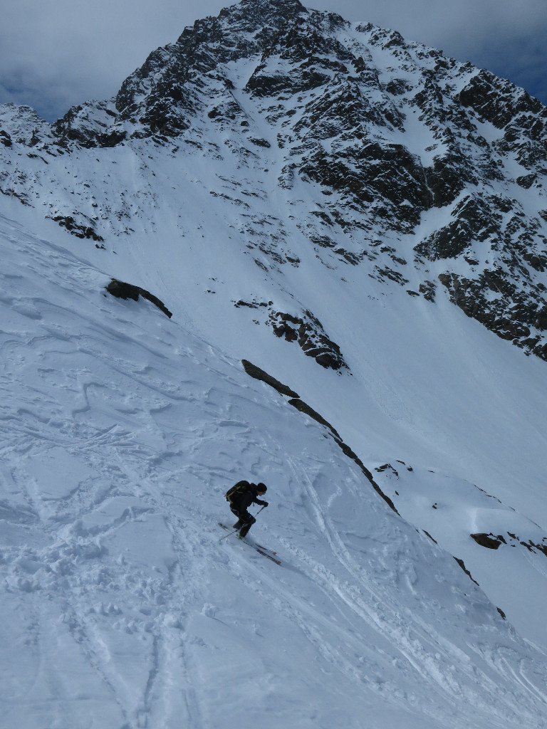Descente N du Rothorn