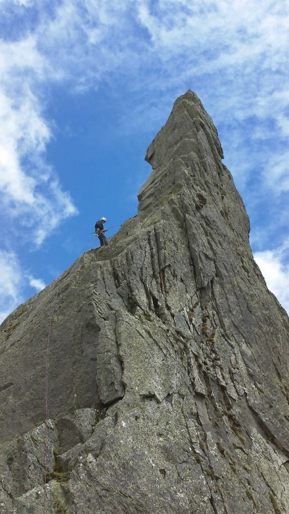 descente en 1 rappel