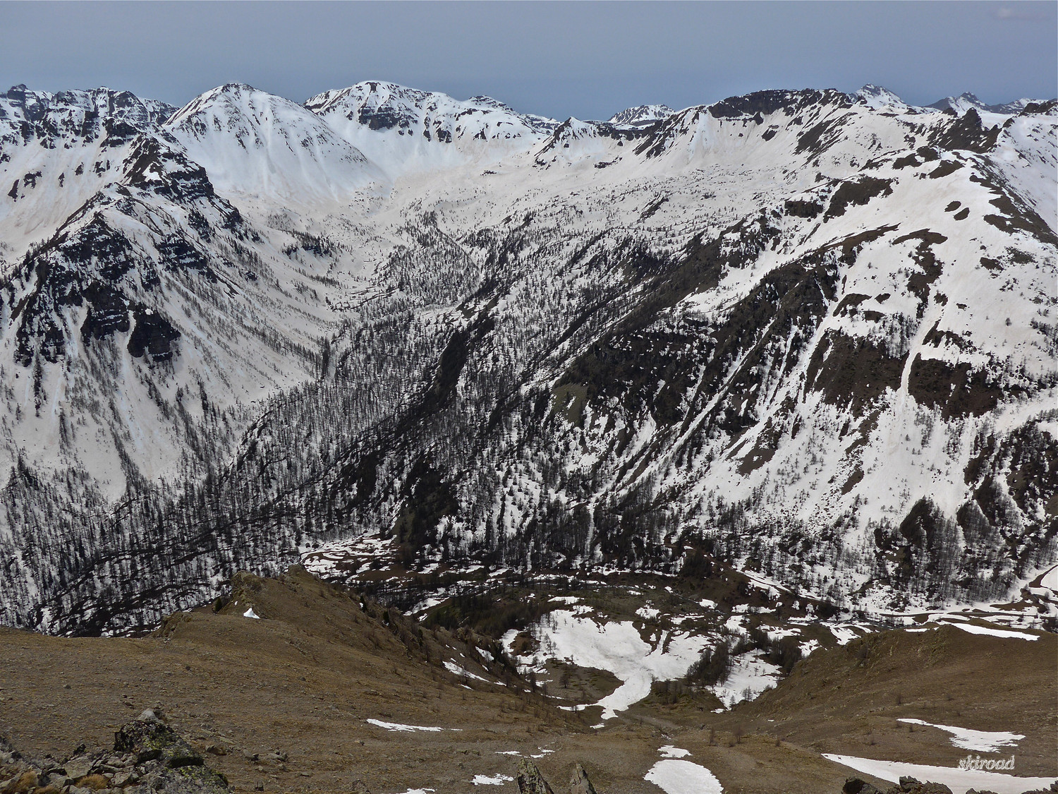 Vue vers Sanguinière.