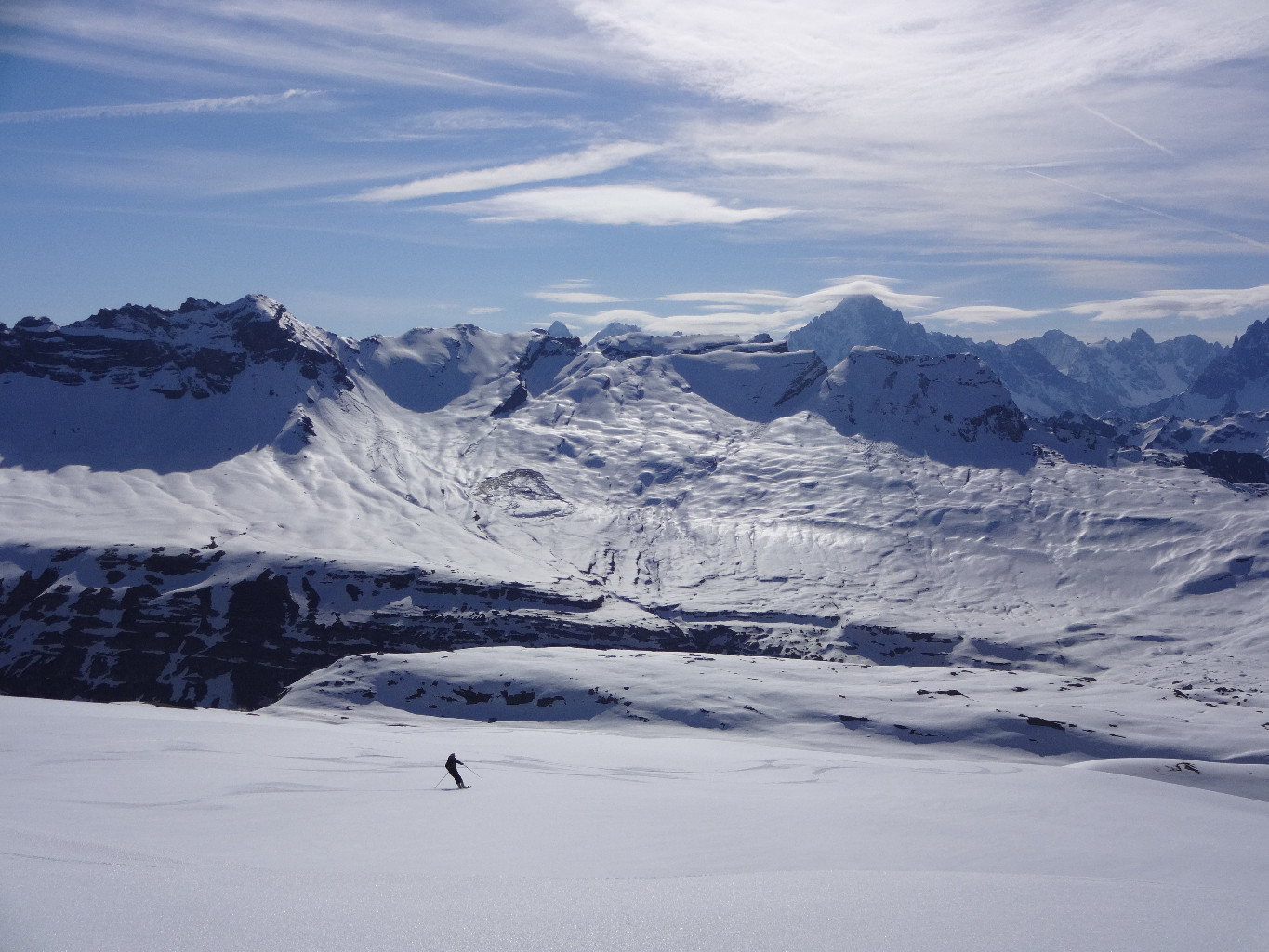 vue sur la crête en face: tête à l'âne - hippocampes