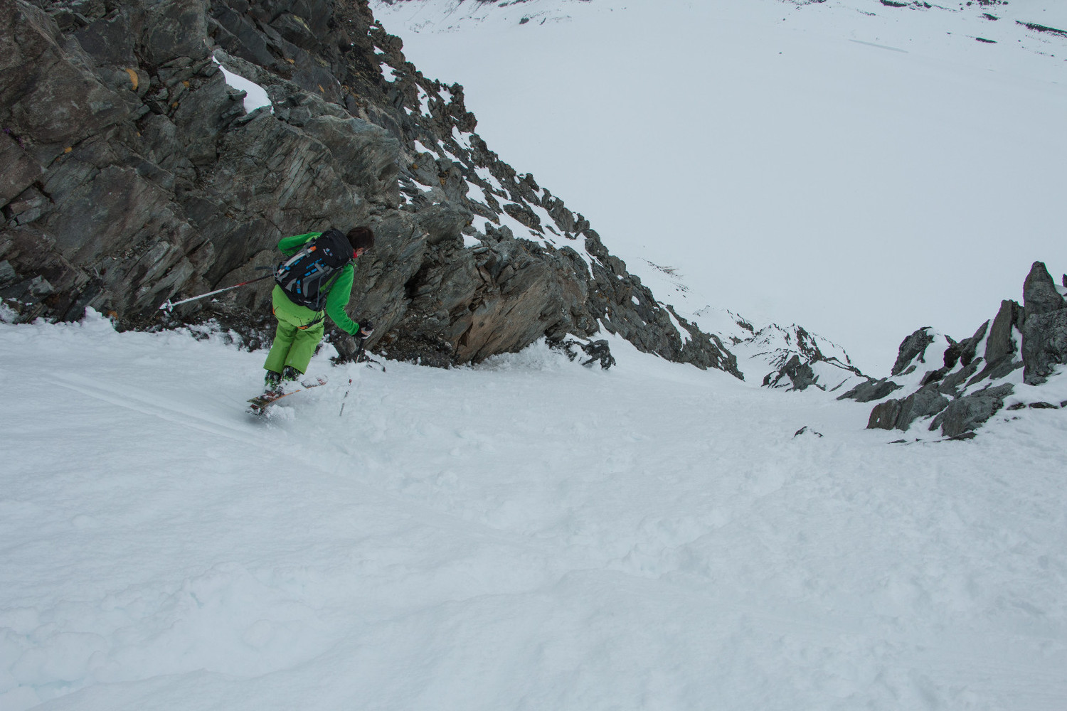 bas du couloir