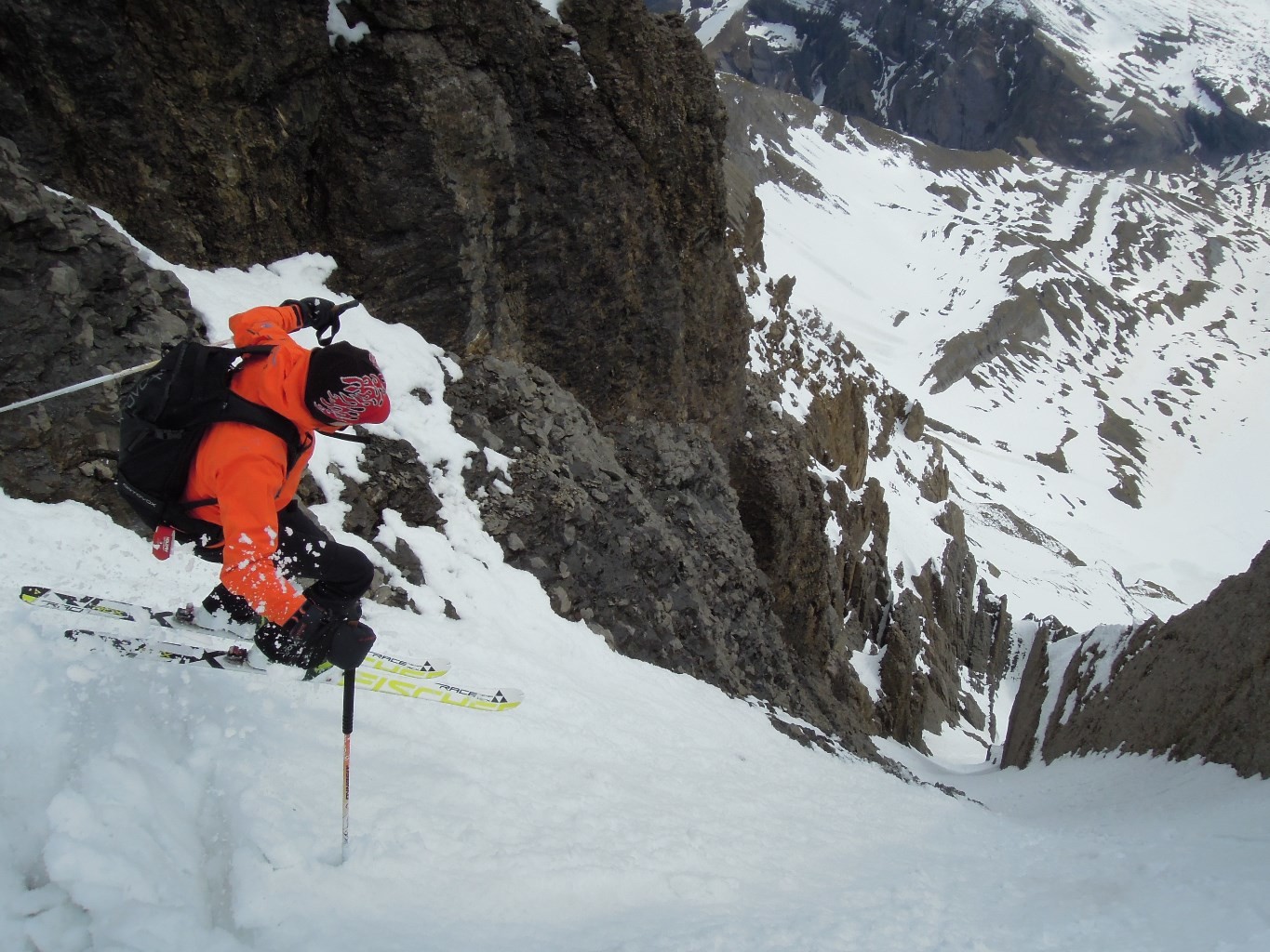Plongeon dans le couloir ENE