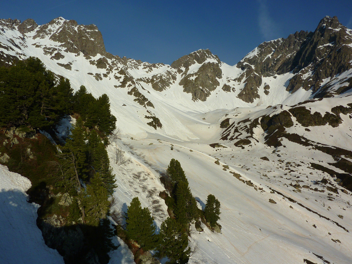 Enneigement sous le Grand Charnier
