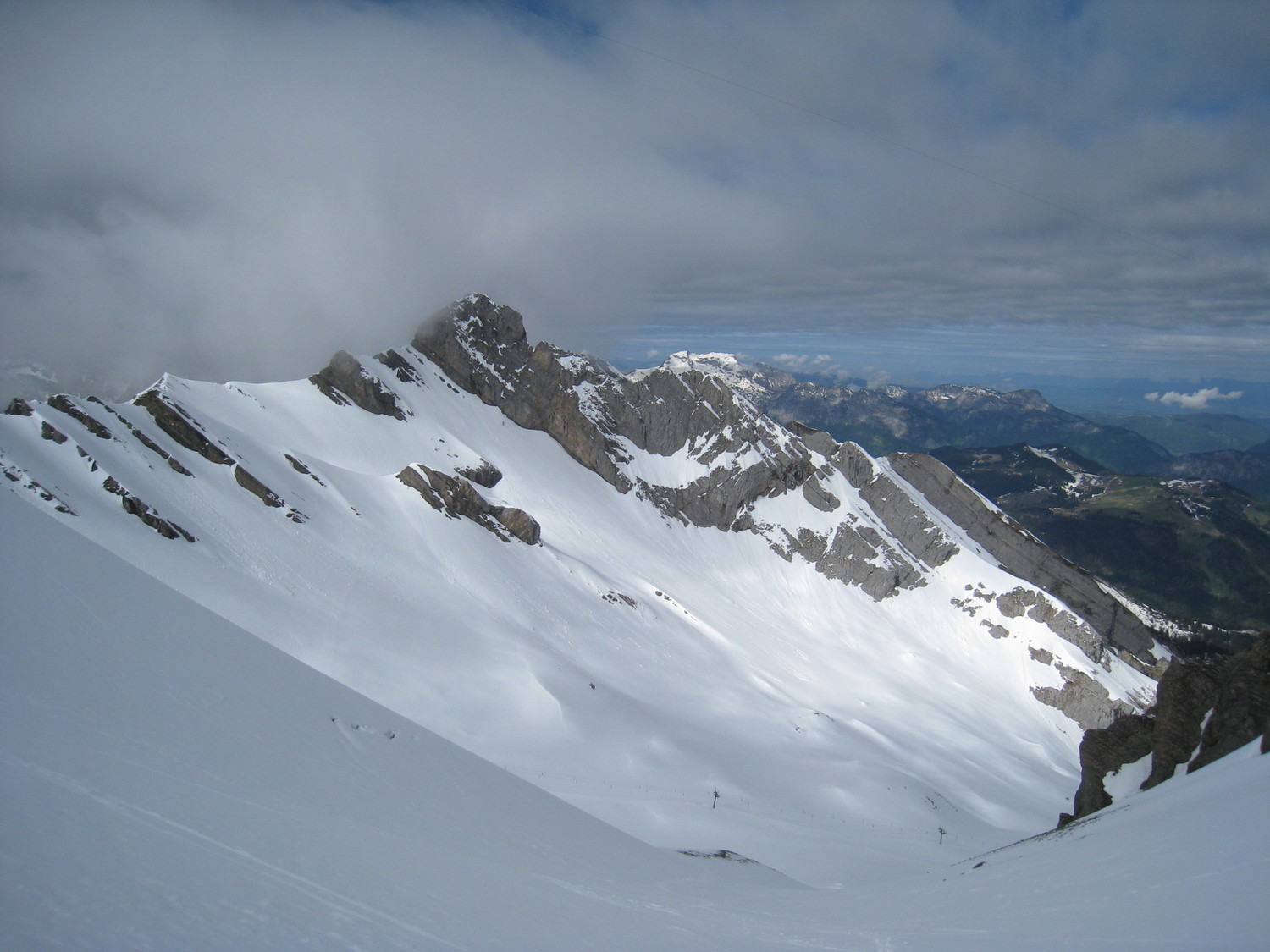 combe Torchère vue du col- gde Balmaz