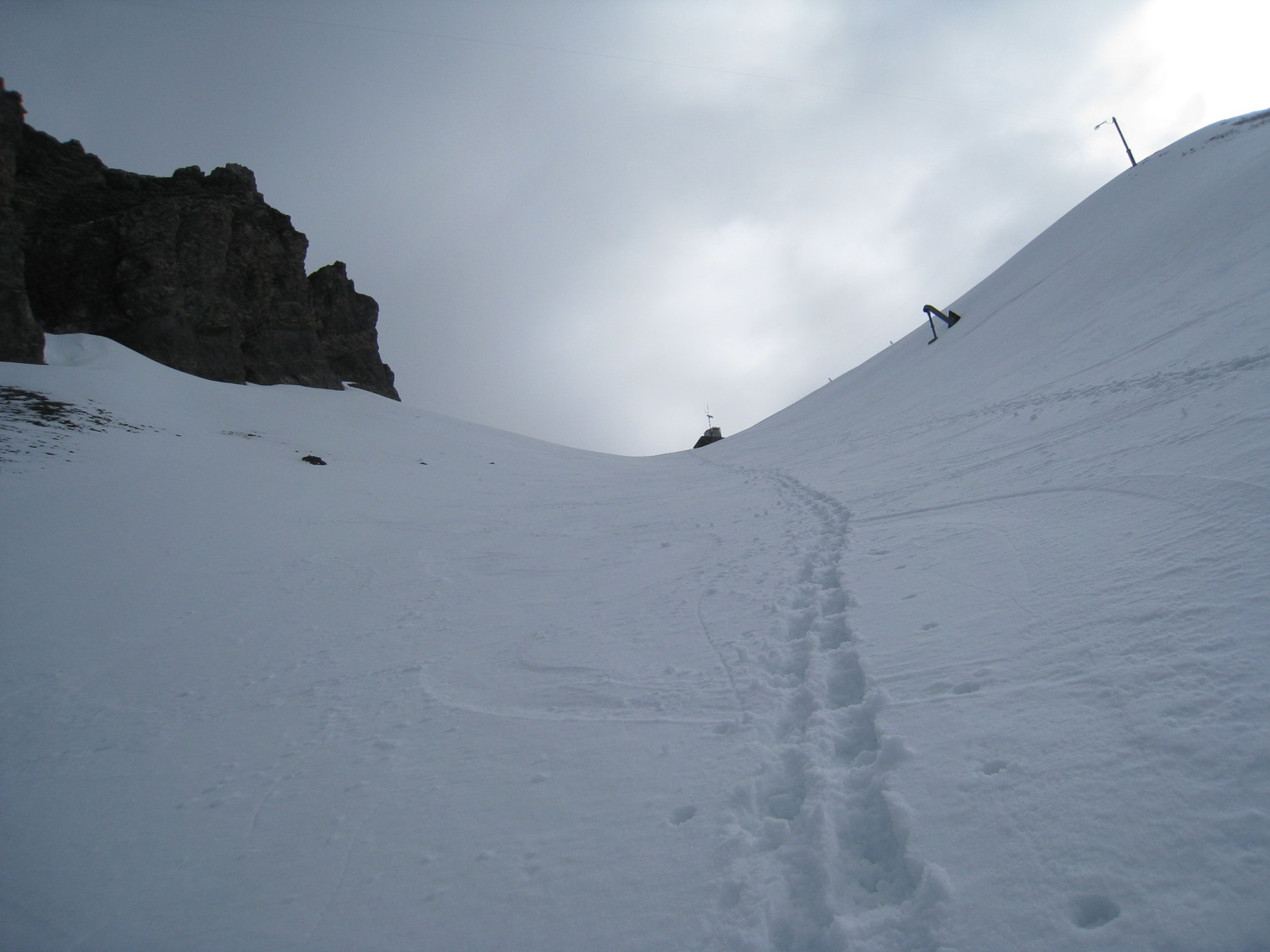 ma trace à la descente - gde Balmaz