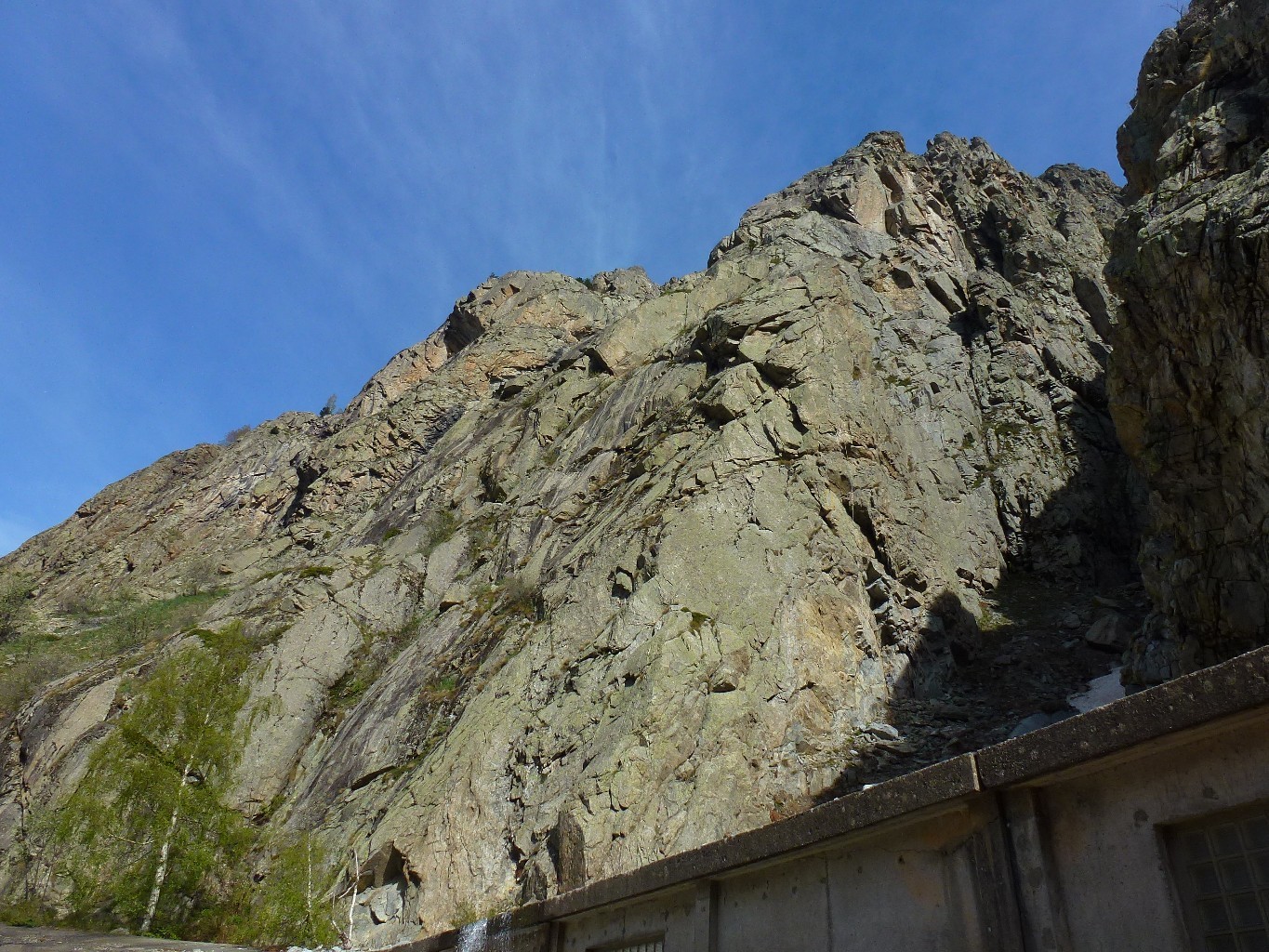 Paroi du paravalanche