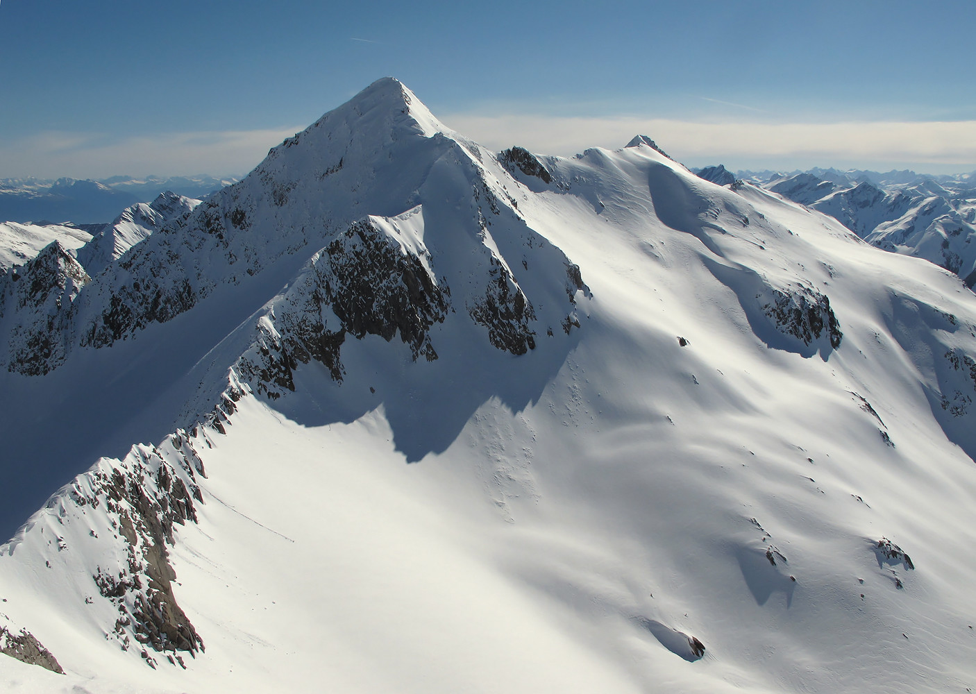 Piz Vial e Piz Greina dal Gaglianera...