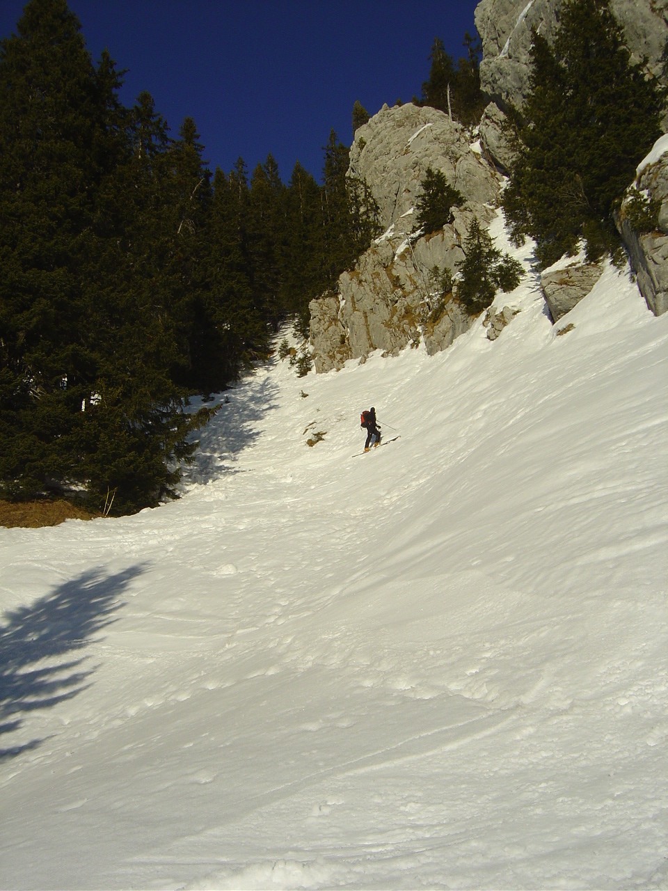 La descente NW