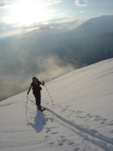 Le Goms encore dans la brume