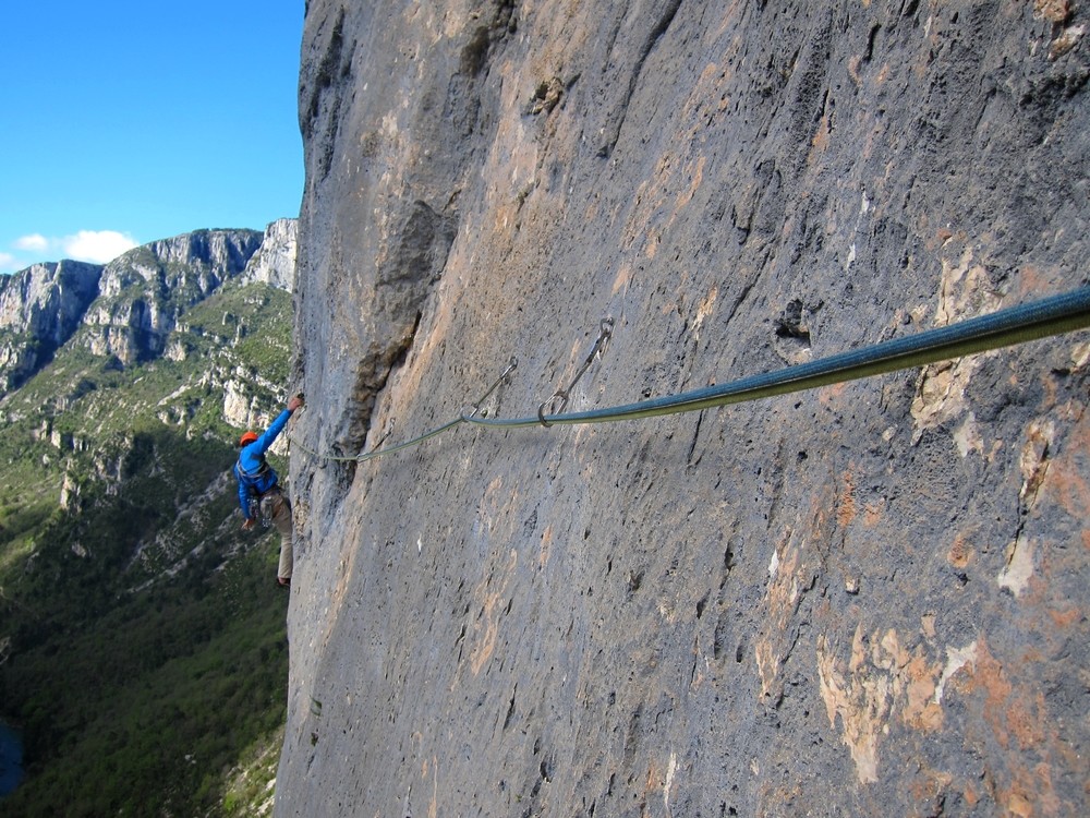L2 et son crux en traversée descendante