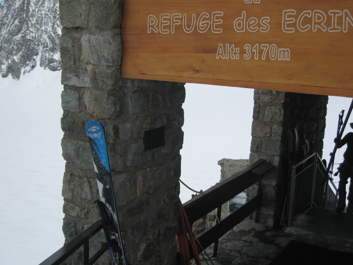 enfin au refuge des écrins