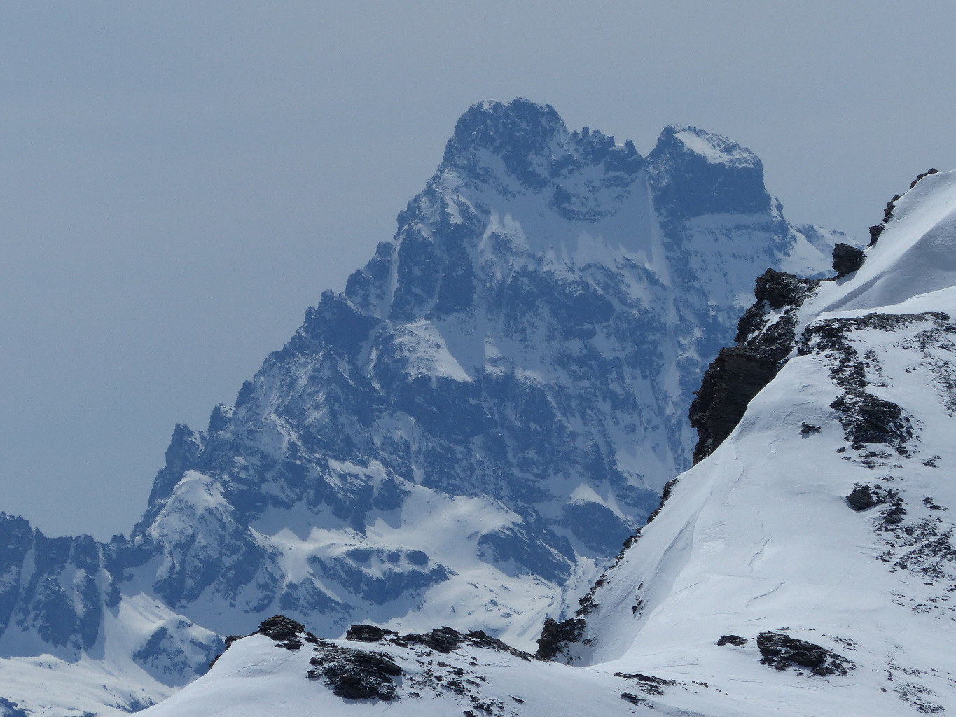 mont viso depuis le sommet