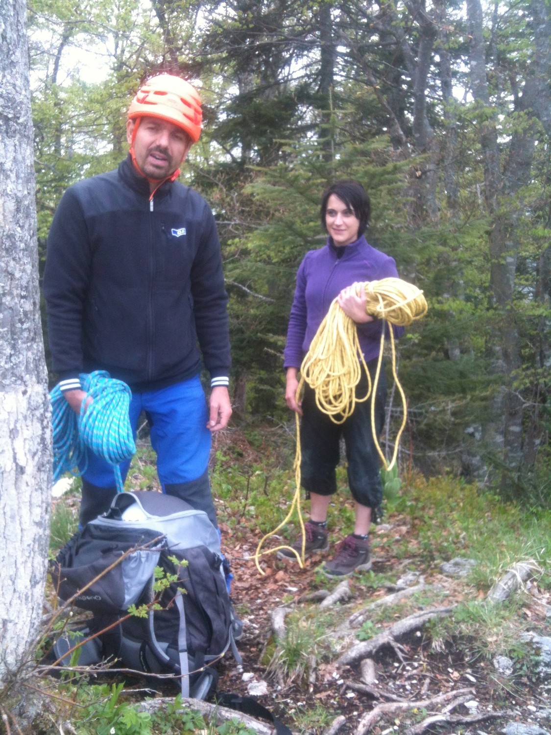 Roxanne et Samuel au sommet
