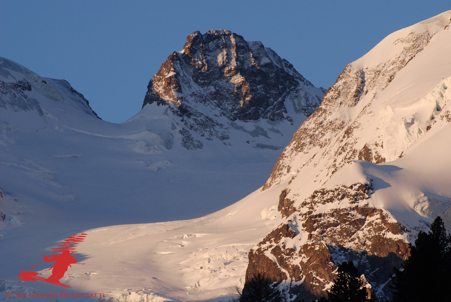 La Crast'Aguzza 3854m da Morteratsch 1896m