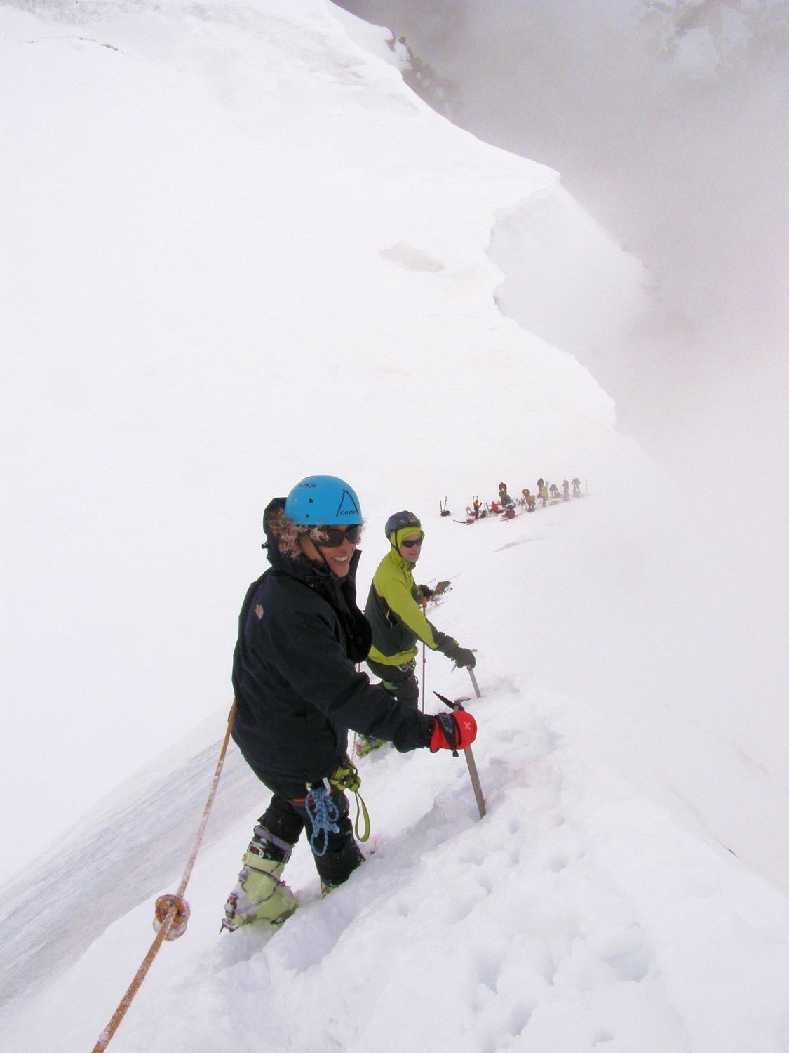 Scendendo alla Forcella dello Zupò