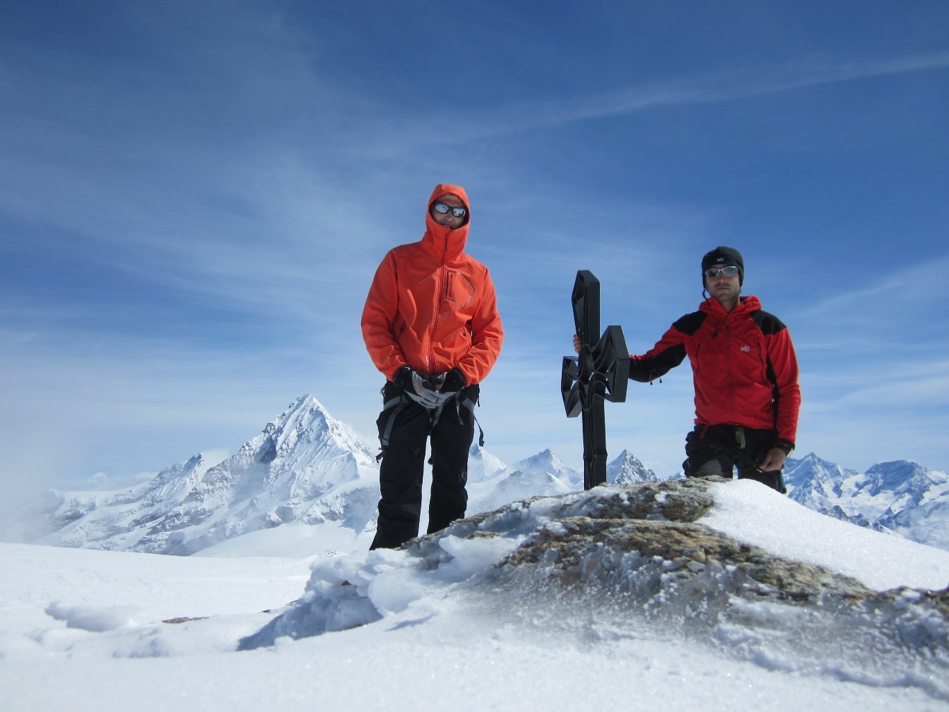 Sous l'oeil de la Dent Blanche