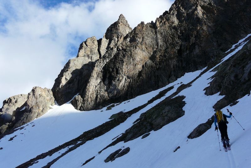 Raidillon avant le "glacier" de Surette