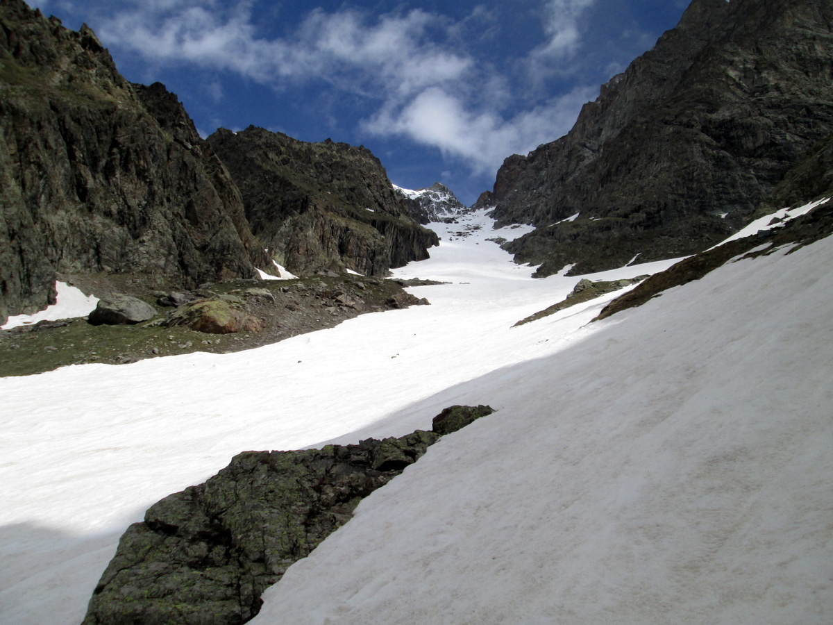 La combe vue du bas