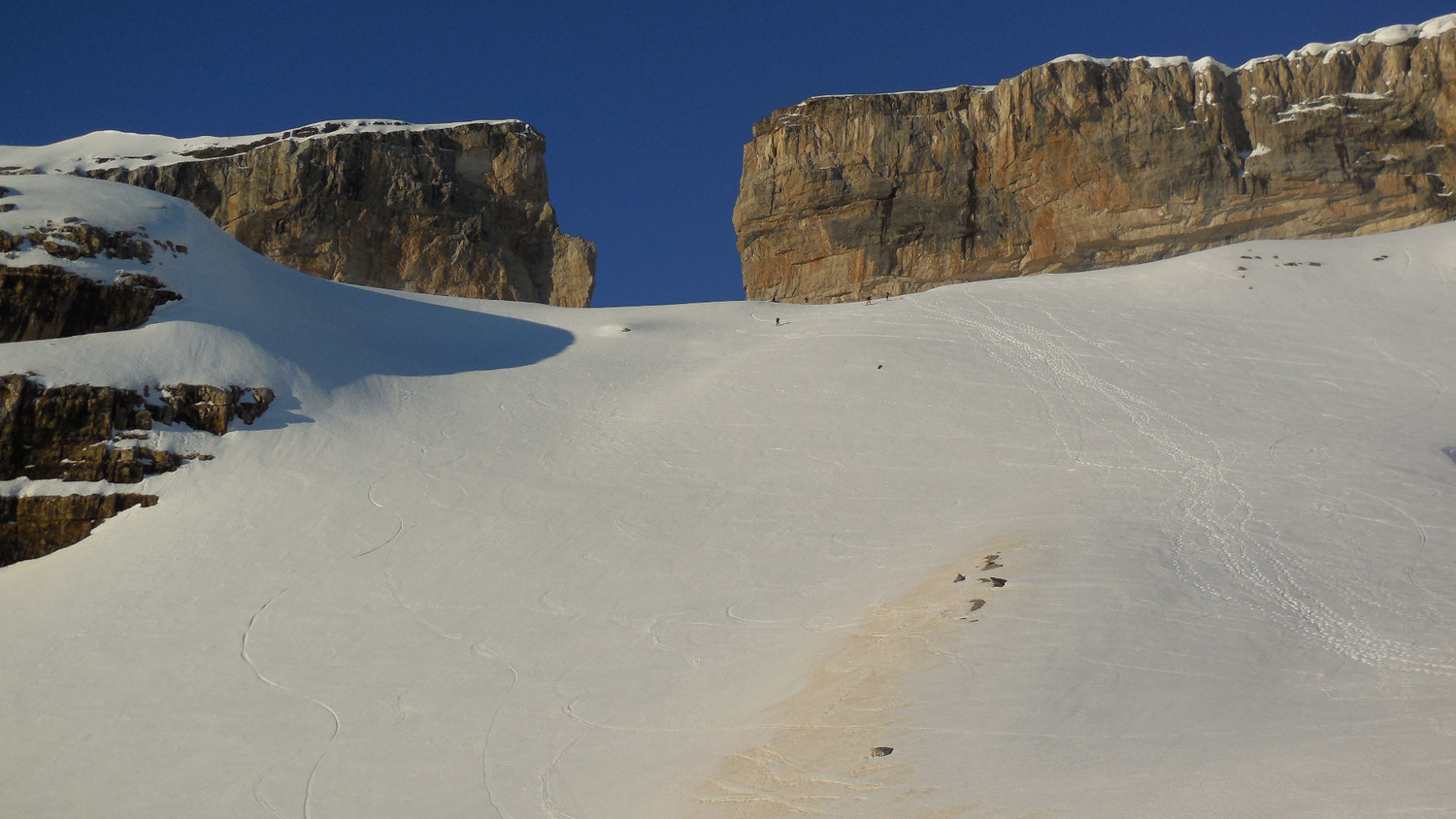 La breche depuis le refuge